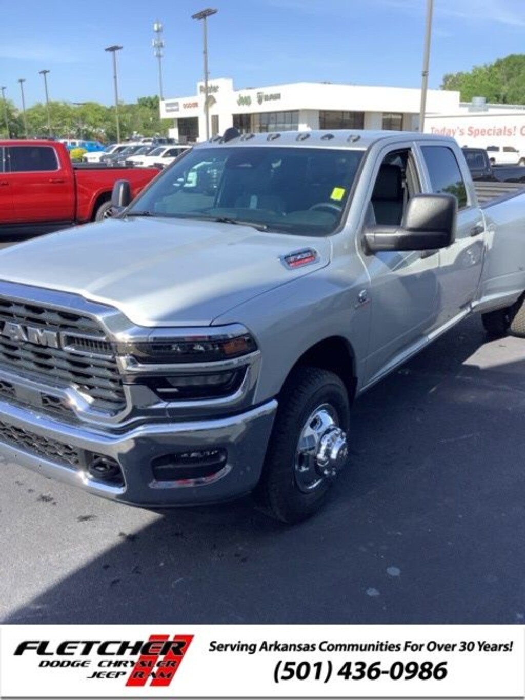 New 2026 Ram 3500 TRADESMAN CREW CAB 4X2 8' BOX Pickup