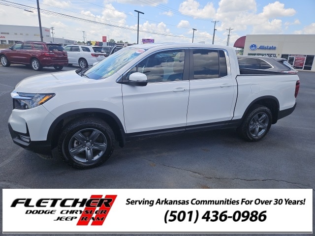 Used 2023 Honda Ridgeline RTL with VIN 5FPYK3F56PB062331 for sale in Little Rock