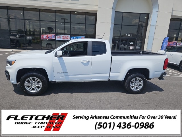 Used 2021 Chevrolet Colorado LT with VIN 1GCHSCEAXM1272216 for sale in Little Rock