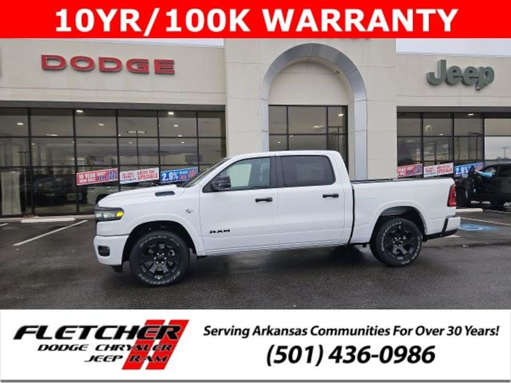 New 2026 Ram 1500 BIG HORN CREW CAB 4X4 5'7 BOX Pickup