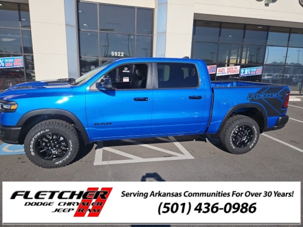 New 2026 Ram 1500 REBEL CREW CAB 4X4 5'7 BOX Pickup