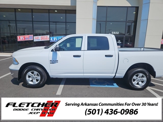 Used 2023 RAM Ram 1500 Classic Warlock with VIN 1C6RR7LG9PS575279 for sale in Little Rock