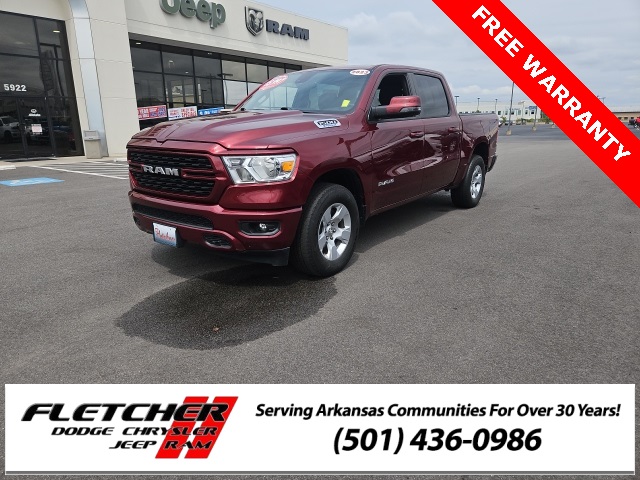 Certified 2023 RAM Ram 1500 Pickup Big Horn/Lone Star with VIN 1C6RRFFG2PN583194 for sale in Little Rock