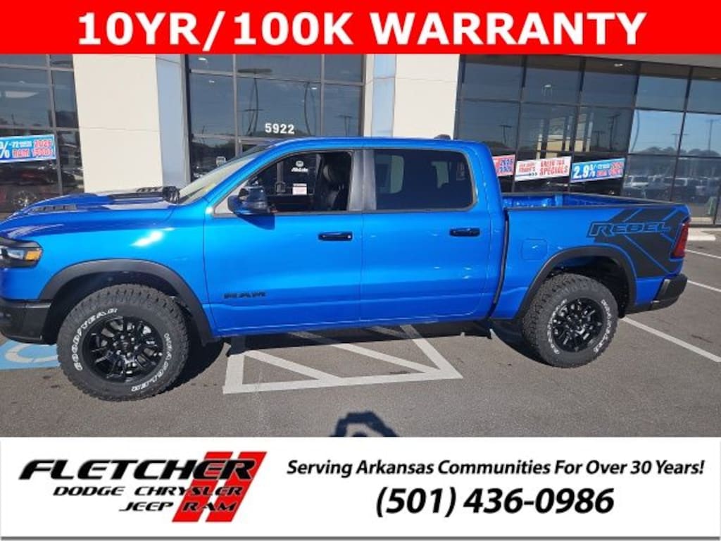 New 2026 Ram 1500 REBEL CREW CAB 4X4 5'7 BOX Pickup