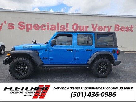2022 Jeep Wrangler Unlimited Willys SUV 1C4HJXDG7NW234351