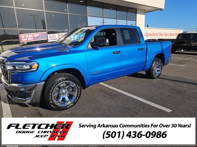 Used 2025 RAM Ram 1500 Pickup Big Horn/Lone Star with VIN 1C6SRFFP5SN535022 for sale in Little Rock