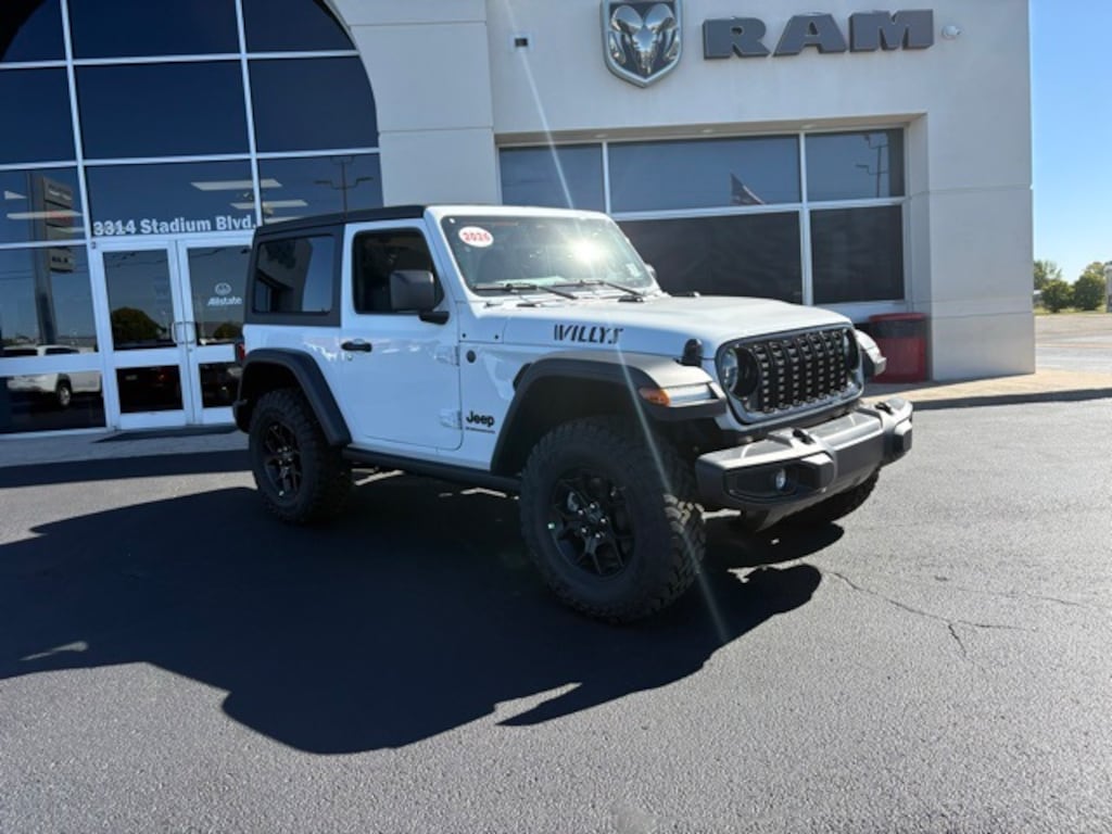 New 2026 Jeep Wrangler 2-DOOR WILLYS Sport Utility