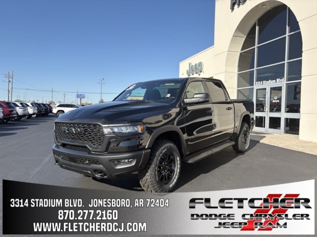 New 2026 Ram 1500 REBEL CREW CAB 4X4 5'7 BOX Pickup