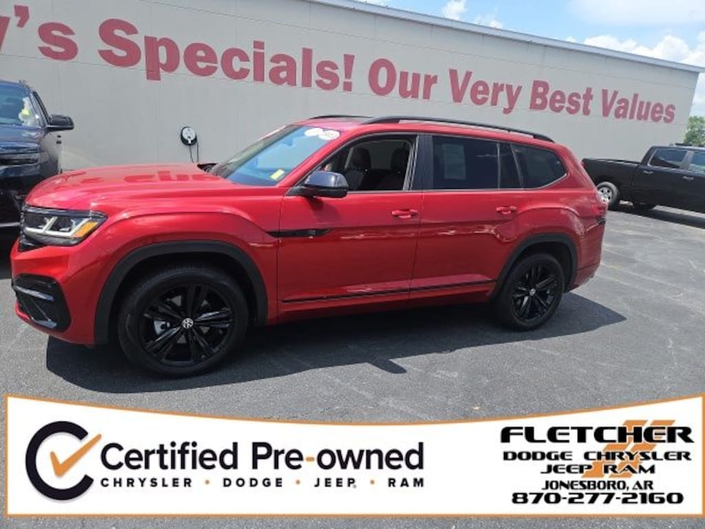 Certified 2023 Volkswagen Atlas 3.6L V6 SEL R-Line SUV