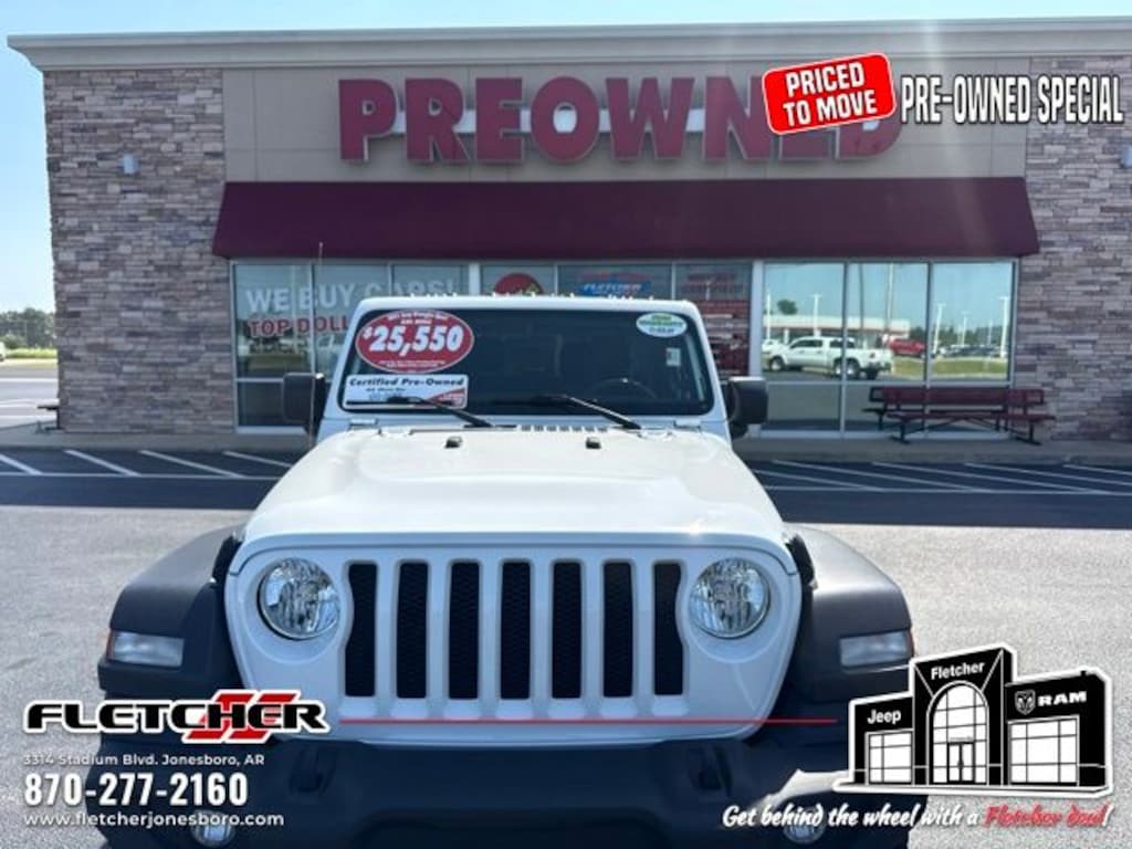 Certified 2021 Jeep Wrangler Sport SUV