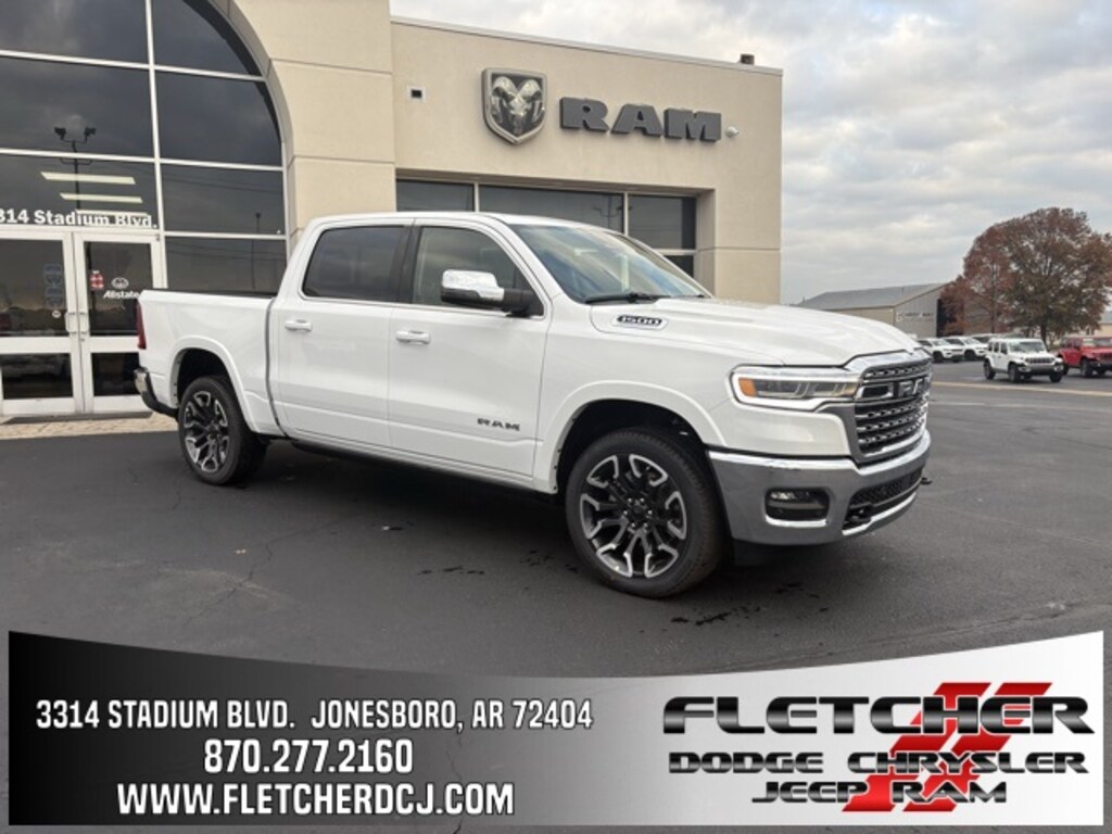 New 2026 Ram 1500 LIMITED LONGHORN CREW CAB 4X4 5'7 BOX Pickup