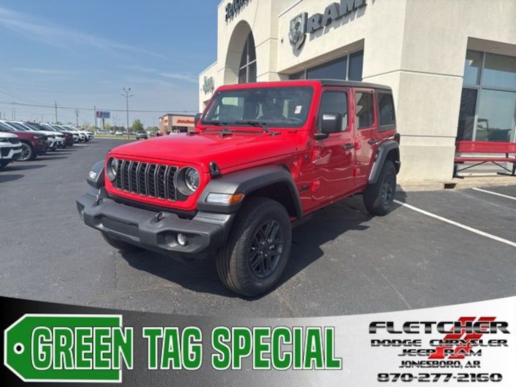 New 2026 Jeep Wrangler 4-DOOR SPORT S Sport Utility