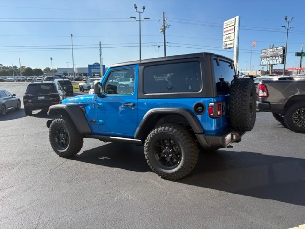 New 2026 Jeep Wrangler 2-DOOR WILLYS Sport Utility