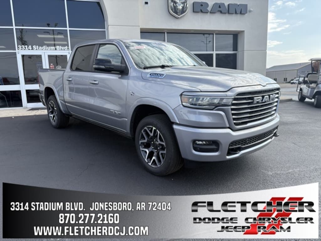 New 2026 Ram 1500 LARAMIE CREW CAB 4X4 5'7 BOX Pickup