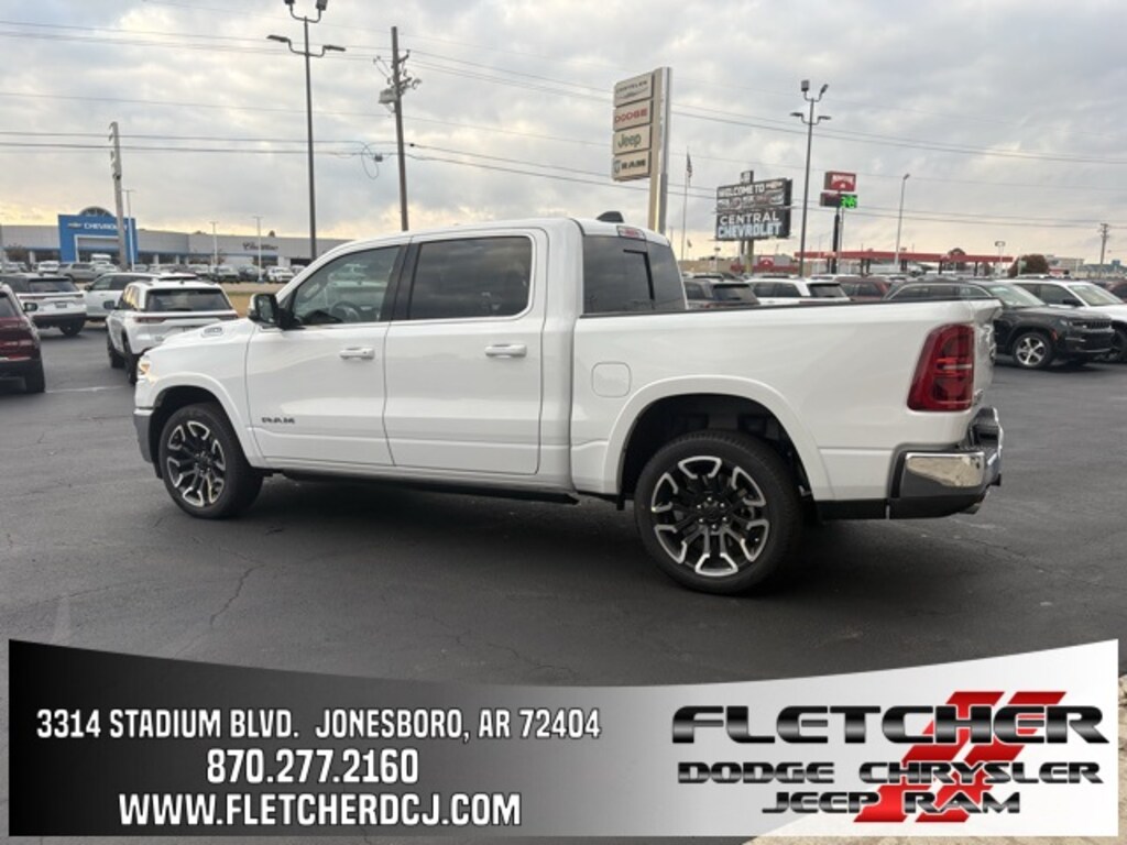 New 2026 Ram 1500 LIMITED LONGHORN CREW CAB 4X4 5'7 BOX Pickup