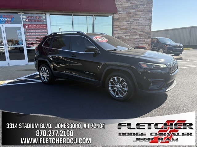 Certified 2019 Jeep Cherokee Latitude Plus with VIN 1C4PJLLB5KD151521 for sale in Jonesboro, AR