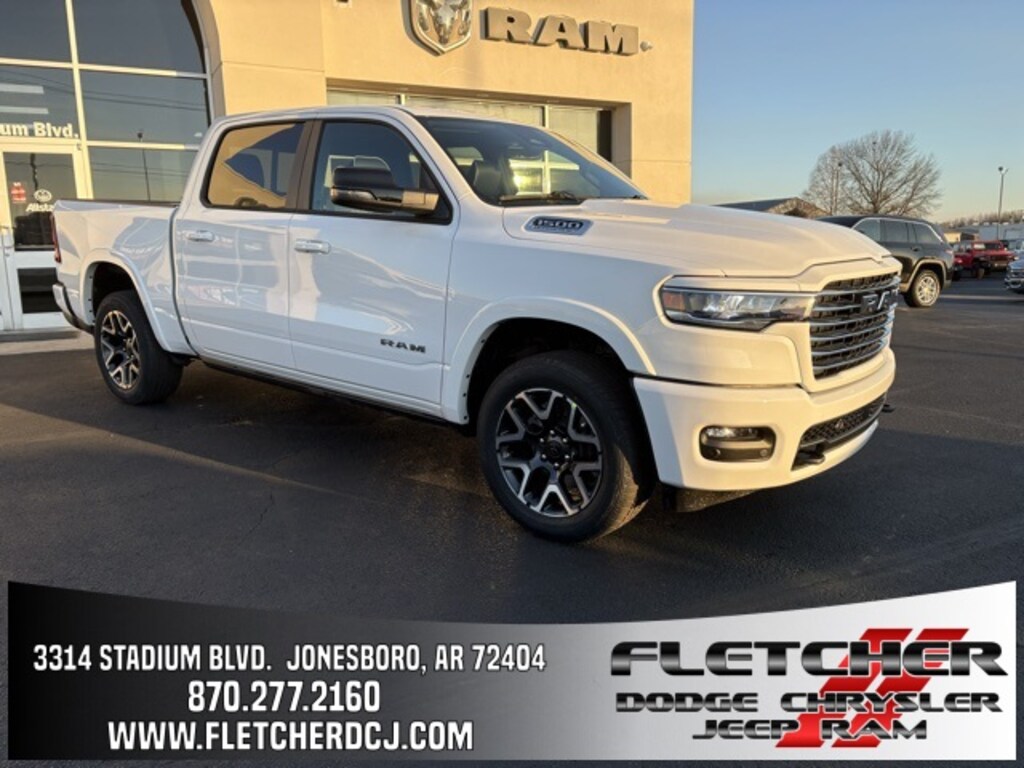 New 2026 Ram 1500 LARAMIE CREW CAB 4X4 5'7 BOX Pickup