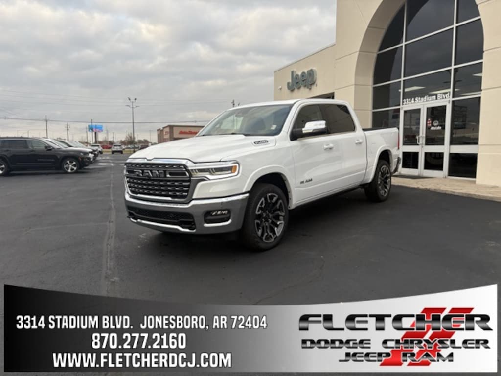 New 2026 Ram 1500 LIMITED LONGHORN CREW CAB 4X4 5'7 BOX Pickup