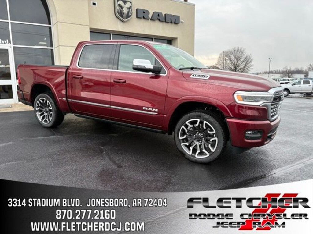 New 2026 Ram 1500 LIMITED CREW CAB 4X4 5'7 BOX Pickup