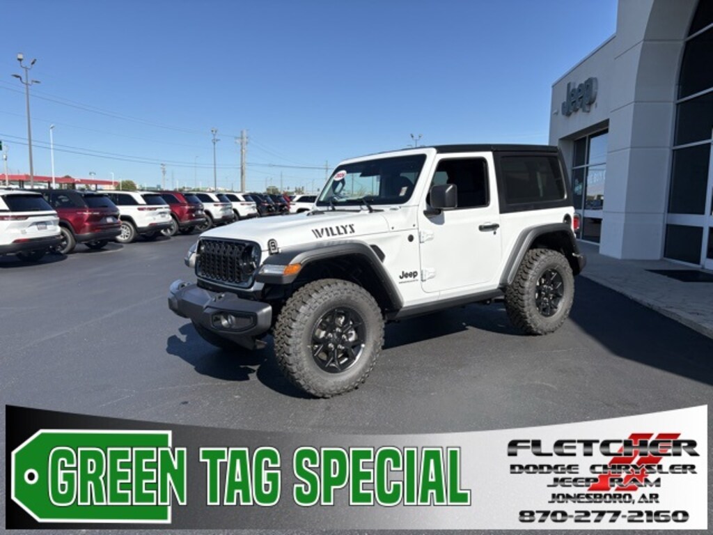 New 2026 Jeep Wrangler 2-DOOR WILLYS Sport Utility