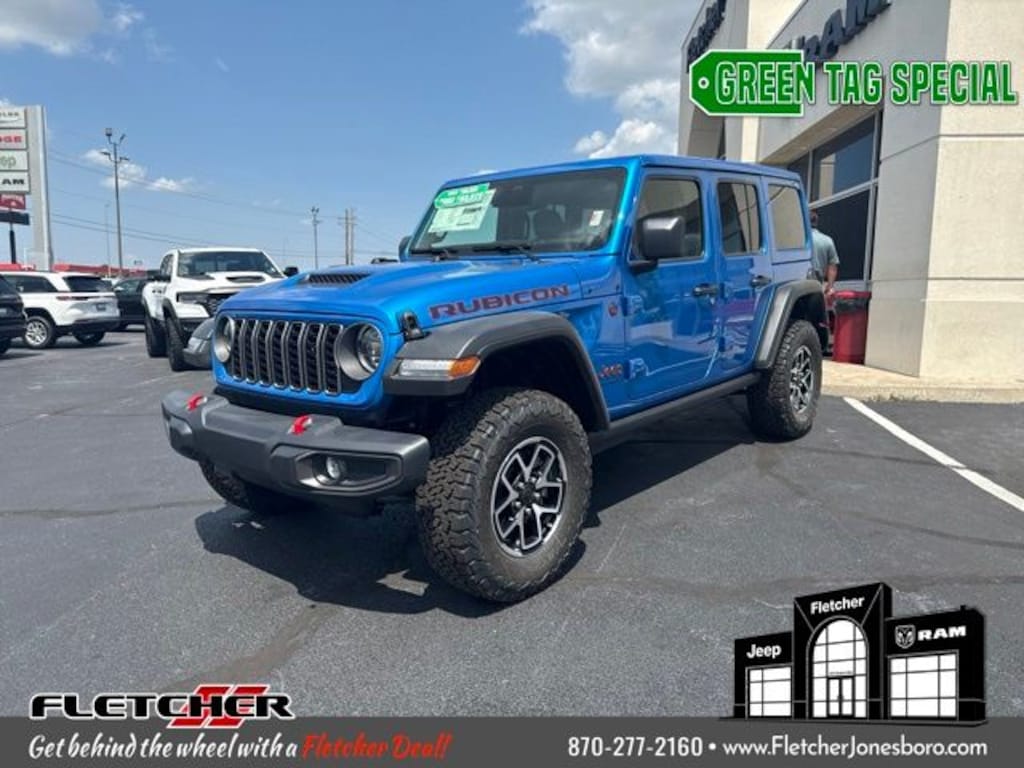 New 2026 Jeep Wrangler 4-DOOR RUBICON Sport Utility
