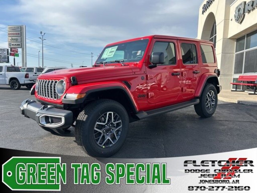 New 2026 Jeep Wrangler 4-DOOR SAHARA Sport Utility