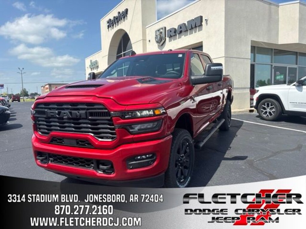 New 2026 Ram 2500 BLACK EXPRESS CREW CAB 4X4 6'4 BOX Pickup