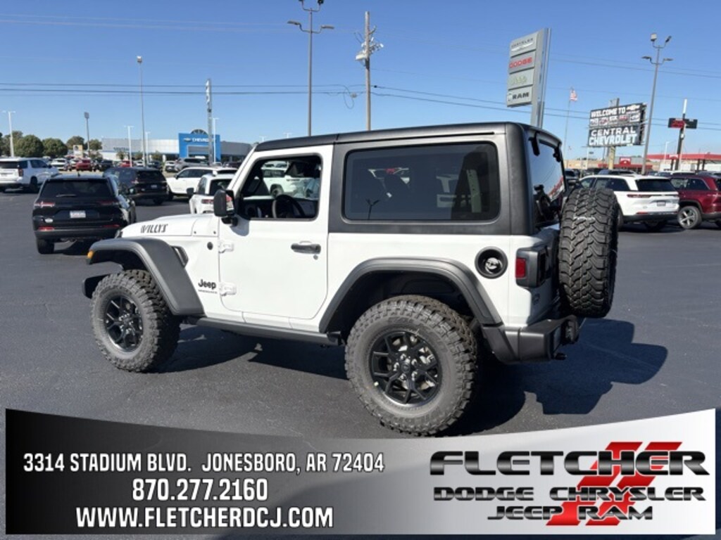 New 2026 Jeep Wrangler 2-DOOR WILLYS Sport Utility