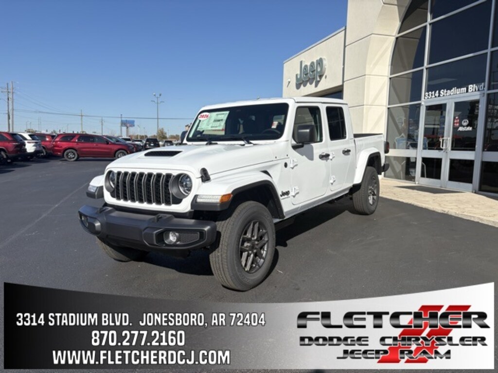 New 2026 Jeep Gladiator SPORT S 4X4 Pickup