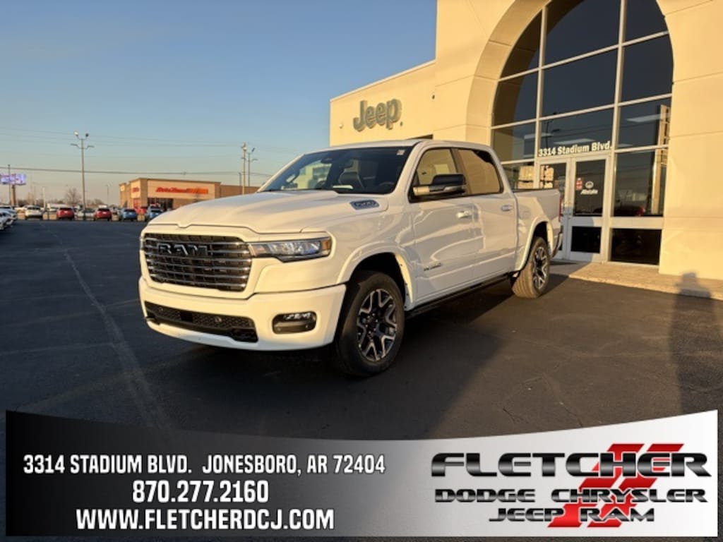 New 2026 Ram 1500 LARAMIE CREW CAB 4X4 5'7 BOX Pickup
