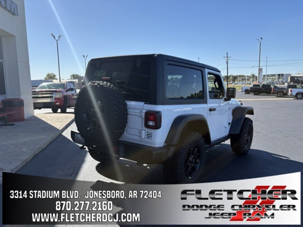 New 2026 Jeep Wrangler 2-DOOR WILLYS Sport Utility