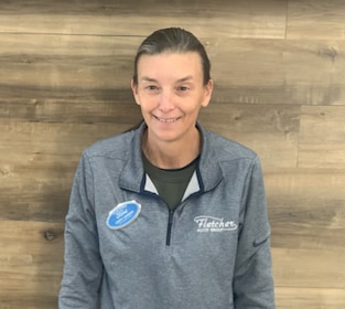 Staff member Cathie Lambert from c62fe0454927