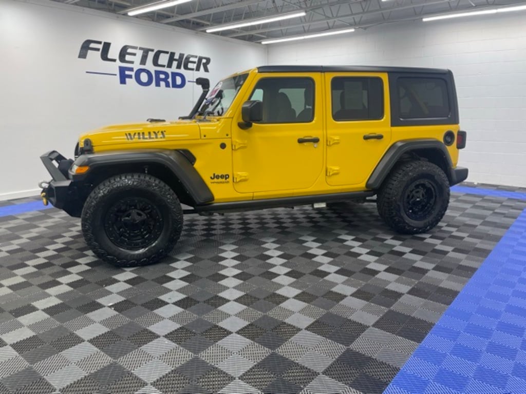Certified 2021 Jeep Wrangler Unlimited Willys SUV