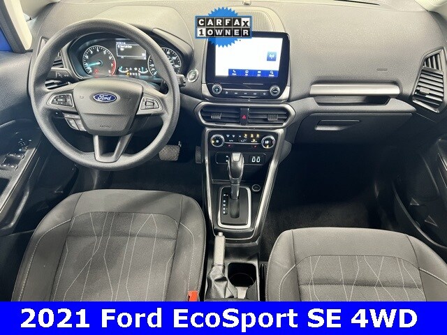 Used 2021 Ford EcoSport SE with VIN MAJ6S3GL4MC451299 for sale in Joplin, MO