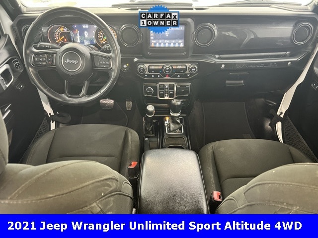 Used 2021 Jeep Wrangler Unlimited Altitude with VIN 1C4HJXDN3MW545336 for sale in Joplin, MO