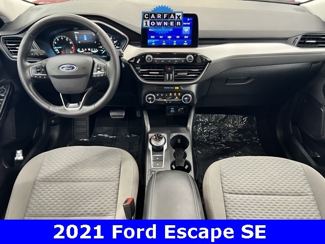 Used 2021 Ford Escape SE with VIN 1FMCU0G67MUB02076 for sale in Joplin, MO