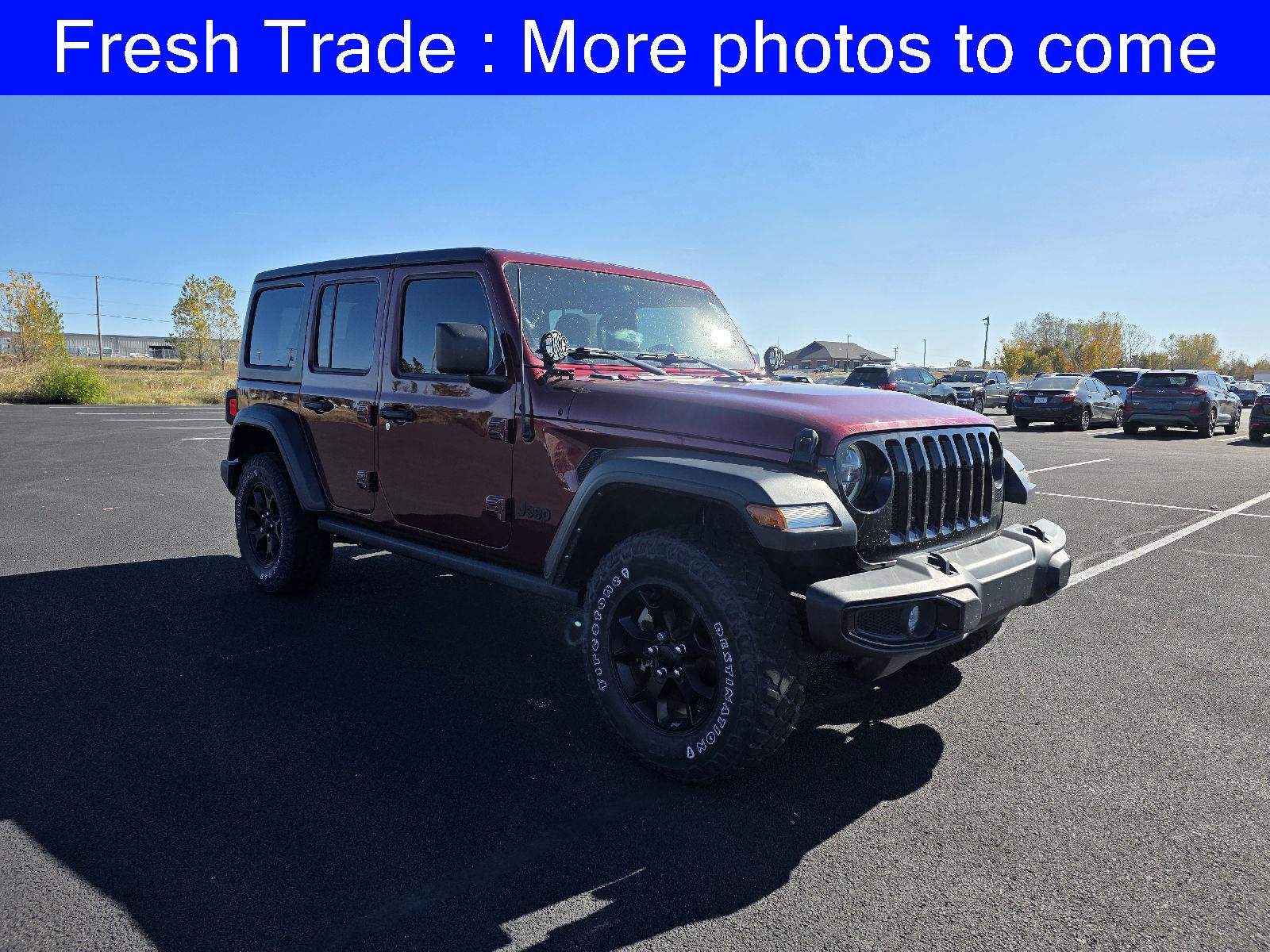 2021 Jeep Wrangler Unlimited Willys photo 2