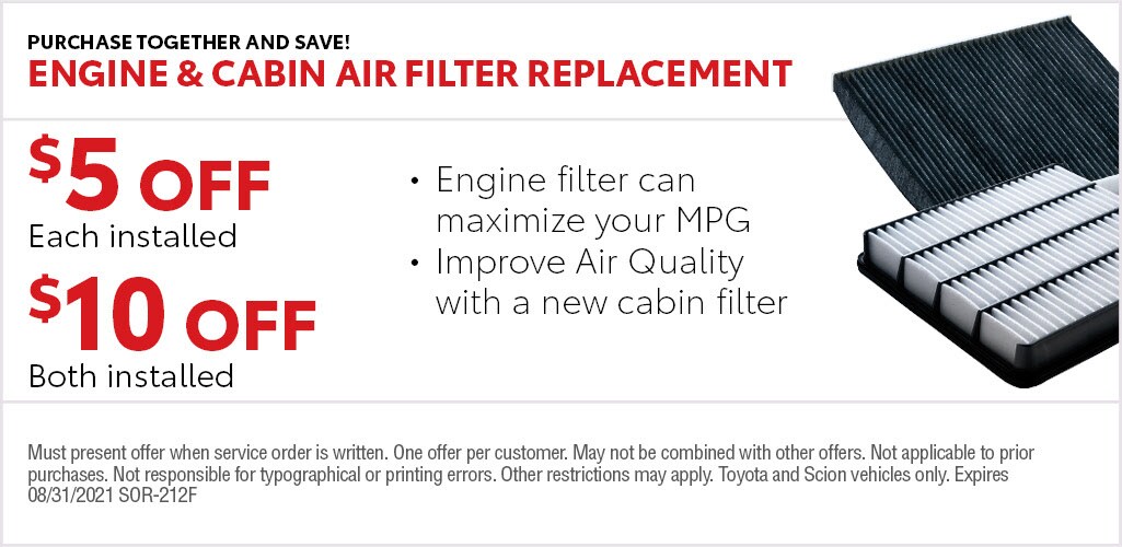 Parts & Service Specials Frank Fletcher Toyota Joplin, MO Serving