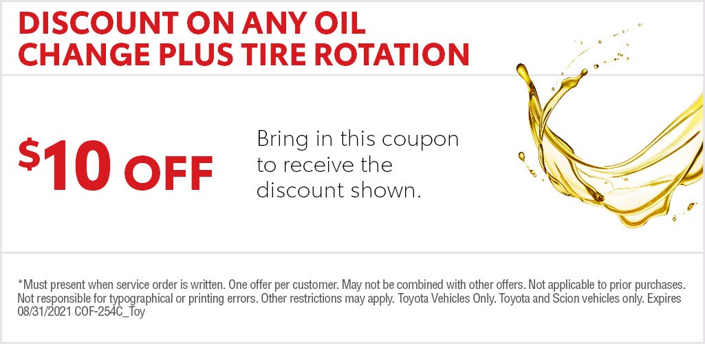 Parts & Service Specials Frank Fletcher Toyota Joplin, MO Serving