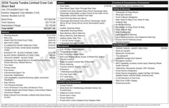2026 Toyota Tundra Limited LIMITED CREWMAX 5.5