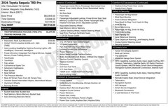 2026 Toyota Sequoia TRD Pro TRD PRO HYBRID
