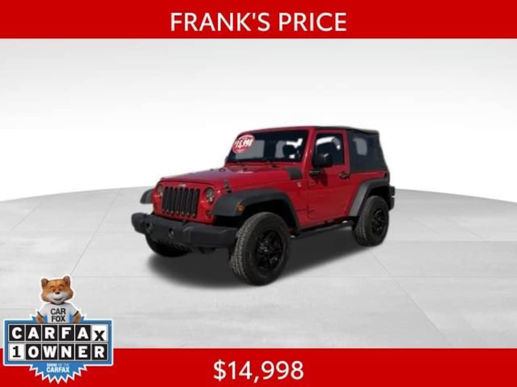 Used 2013 Jeep Wrangler Sport SUV