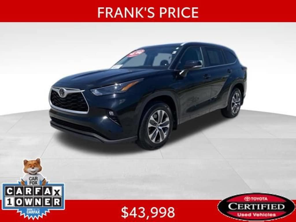Certified 2025 Toyota Highlander XLE SUV