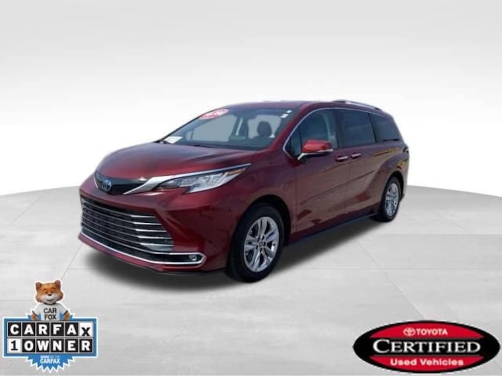 Certified 2024 Toyota Sienna Limited Van Passenger Van