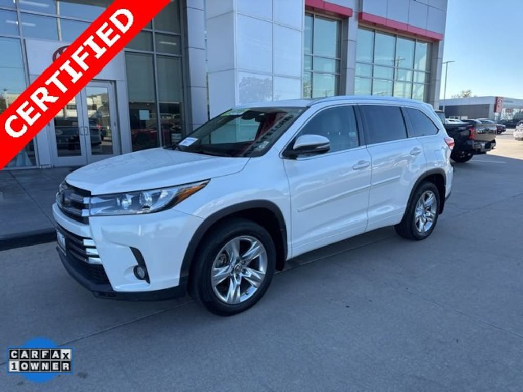 Certified 2018 Toyota Highlander Limited SUV