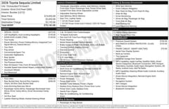 2026 Toyota Sequoia Limited LIMITED HYBRID