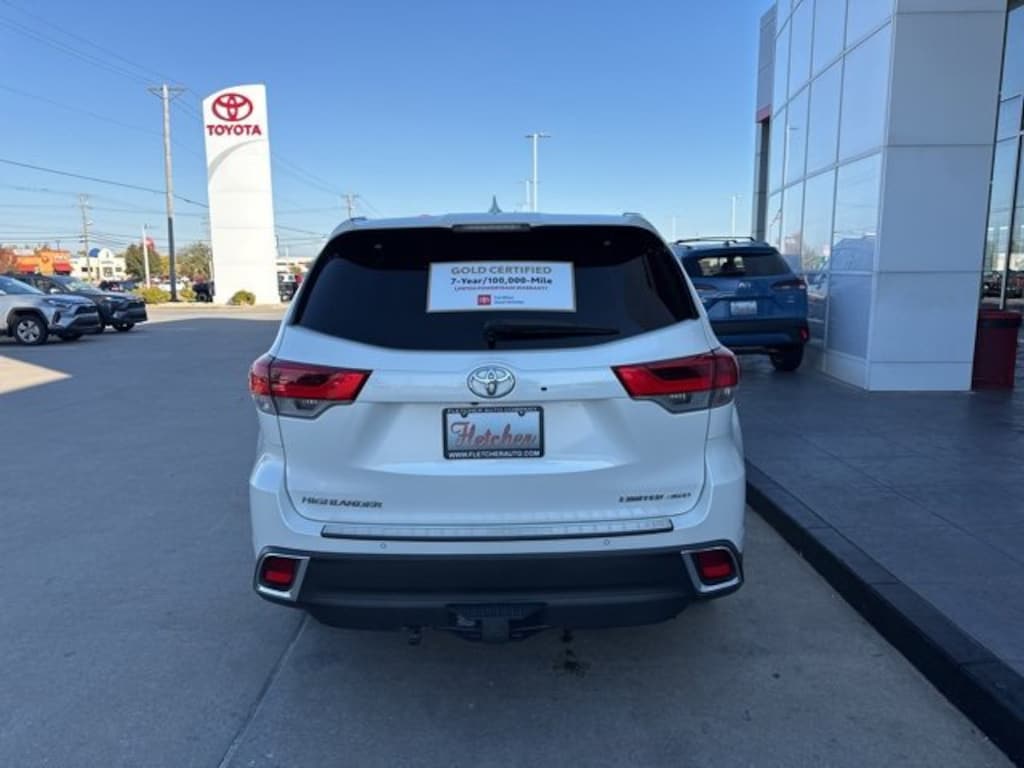 Certified 2019 Toyota Highlander Limited SUV