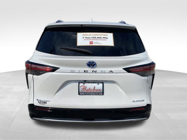 Certified 2025 Toyota Sienna Platinum Van Passenger Van