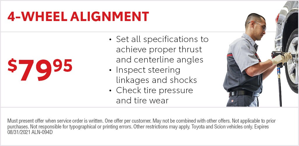 Parts & Service Specials Frank Fletcher Toyota Joplin, MO Serving