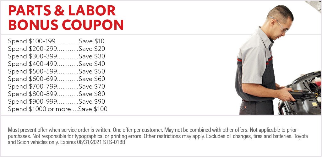 Parts & Service Specials Frank Fletcher Toyota Joplin, MO Serving